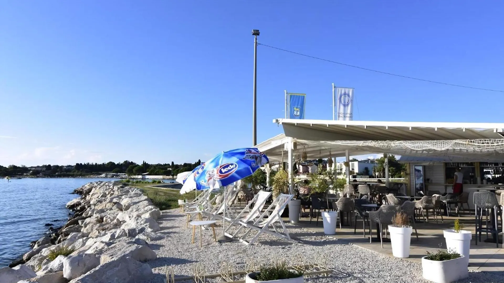Klimatisierte Wohnung In Zambratija Mit Grill Und Meerblick Umag Apartment
